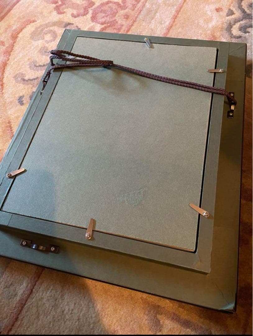 油彩画 赤い帽子 絵画　織田廣喜　少女　織田ひろき　美術品　アート　おだひろき