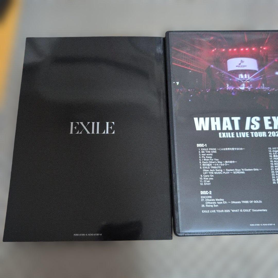 初回限定版 EXILE LIVE TOUR 2025\"WHAT IS EXILE