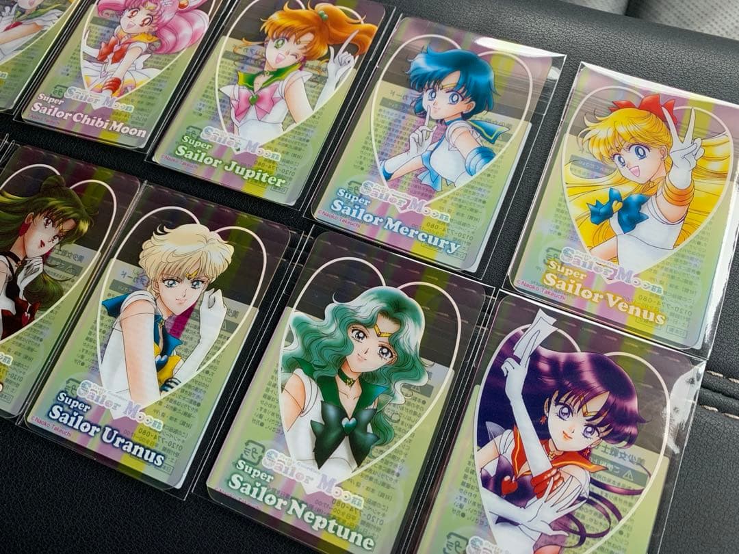セーラームーン　明治　コラボ　クリアカード　コンプリート　全種類
