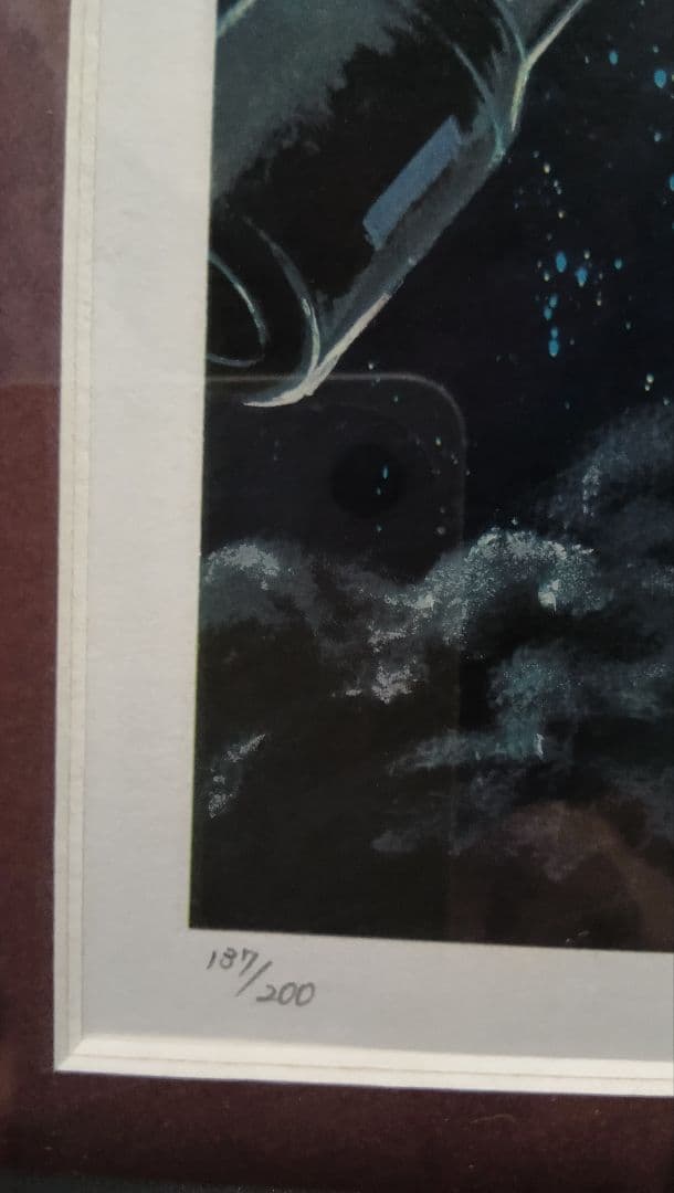 証明書有★大河原邦男★版画★機動戦士ガンダム2哀・戦士編より　シルクスクリーン