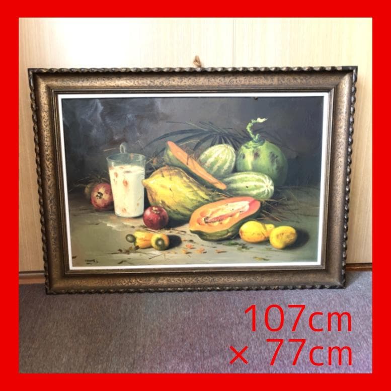 ヴィクトール・カビサダ・ジュニアの油絵V.CABISADA JR静物画