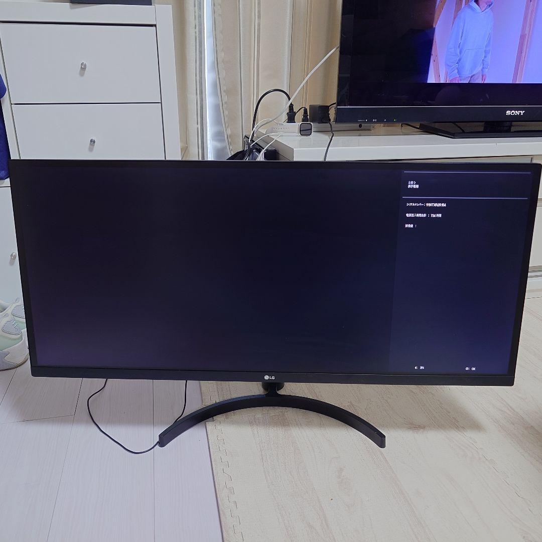 34WL500-B LG ワイドモニター ディスプレイ 34インチ