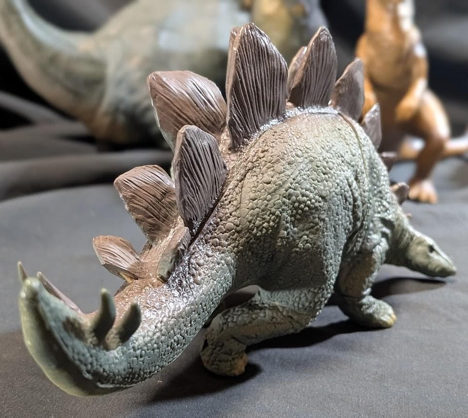 昭和レトロ恐竜（ツクダホビー）ソフビフィギュア６体セット