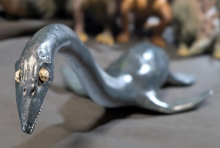 昭和レトロ恐竜（ツクダホビー）ソフビフィギュア６体セット