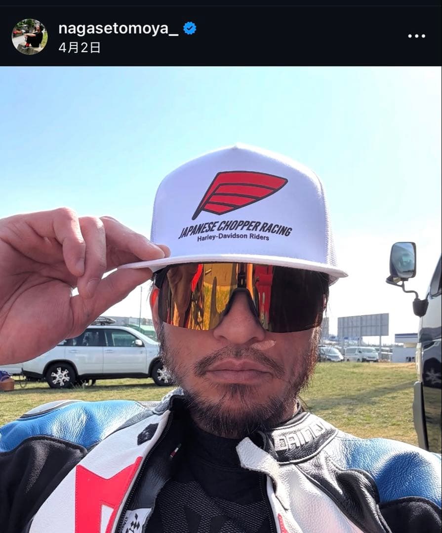 JAPANESE CHOPPER RACING CAP 長瀬智也 キャップ