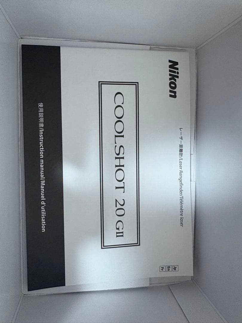 【未使用】Nikon COOLSHOT 20 GII ゴルフ用距離計