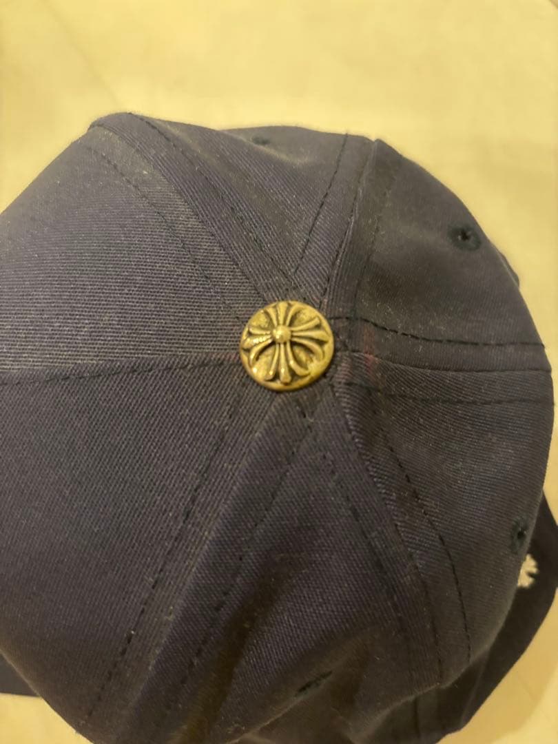 CHROME HEARTS キャップ　ネイビー