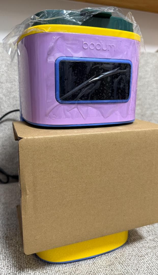 【 新品 未使用 】Bodum コーヒーメーカー ブルーマルチ 12カップ用