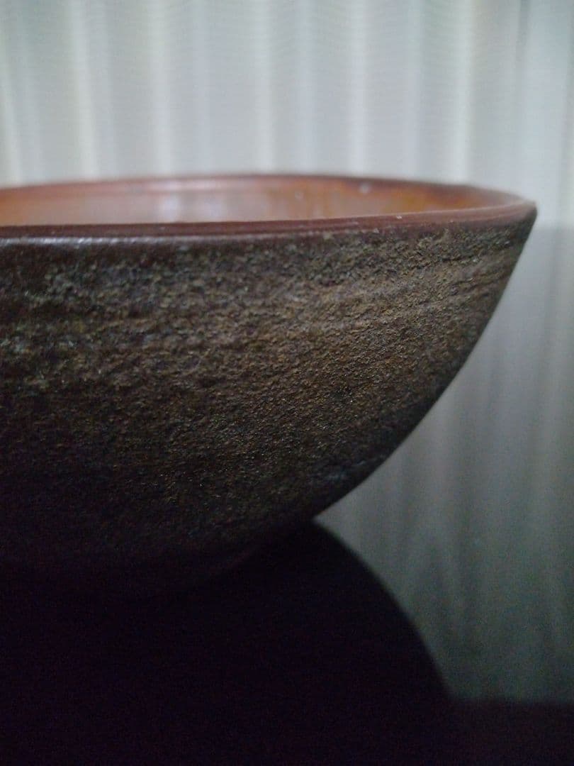 【備前焼 人間国宝 藤原 雄】茶碗 ( 送料無料！)