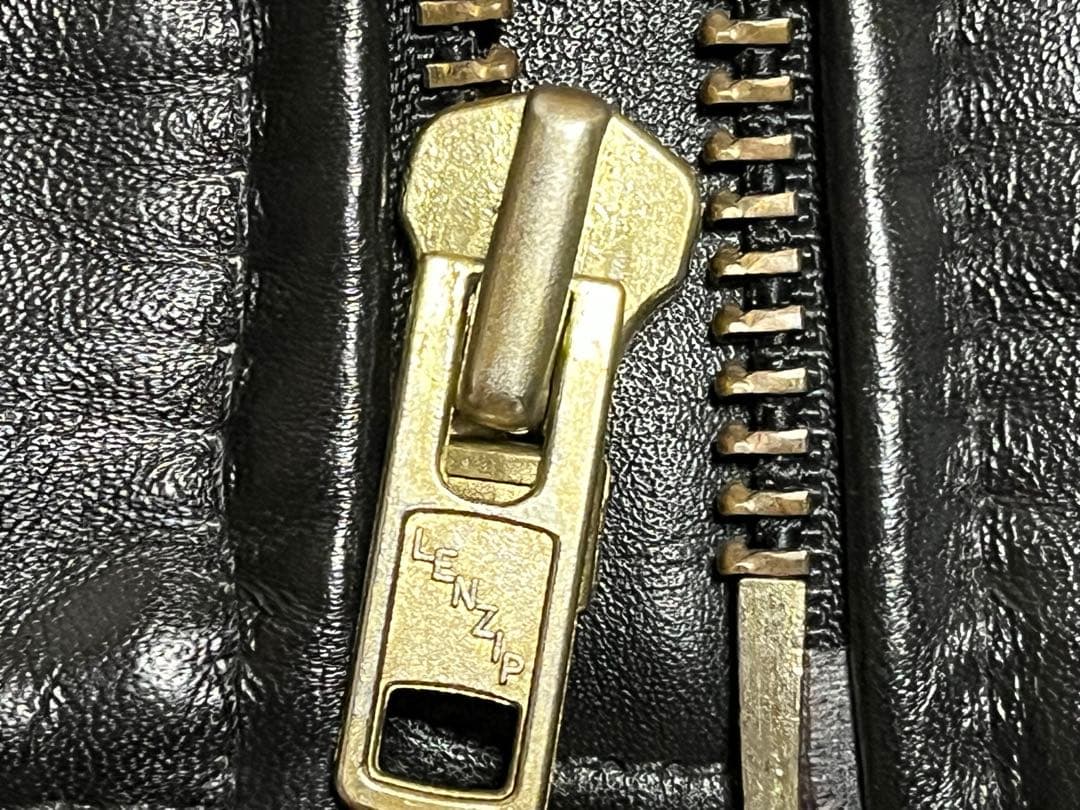 t*2様 バンソンシングルライダースサイズ40インチ希少LENZIP、TALON