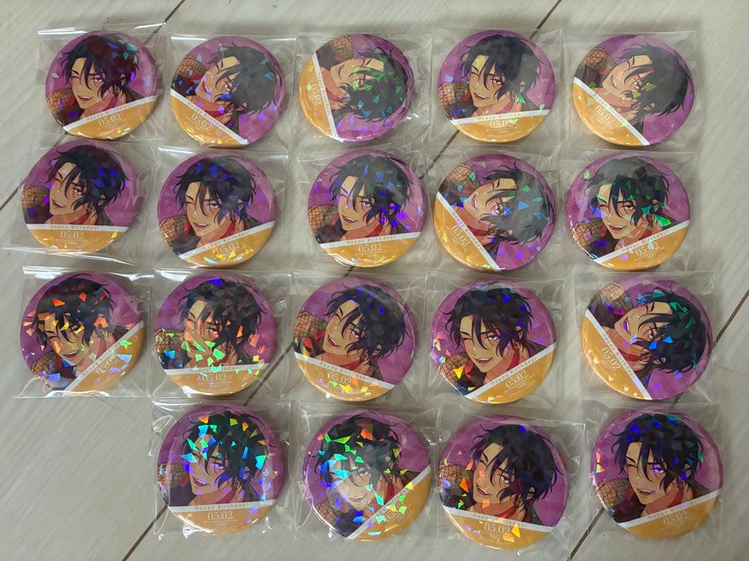 パラライ 翠石依織 缶バッジ