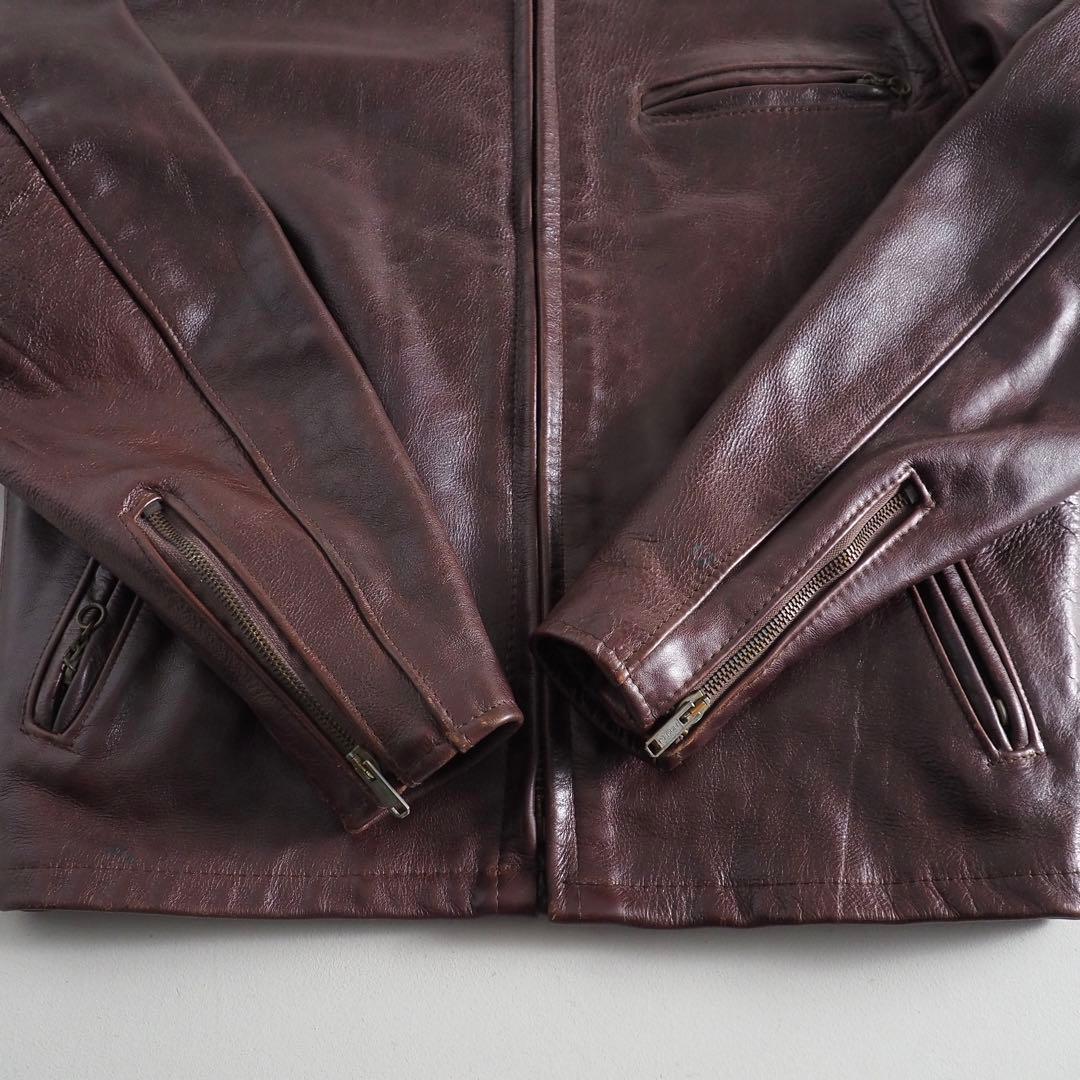 Schott　641VS　size38　レザージャケット　シングルライダース