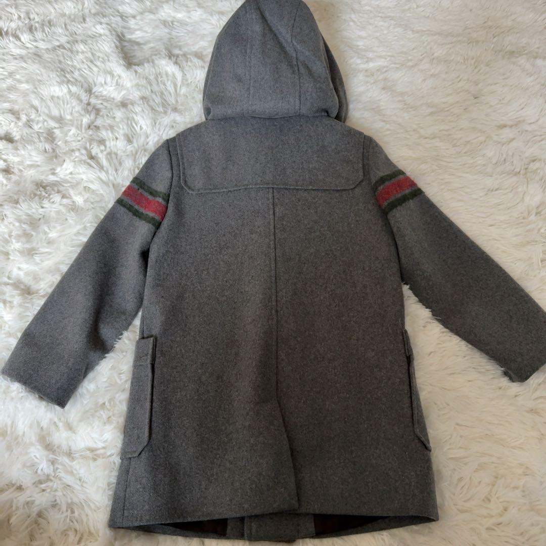 【美品】グッチ チルドレン ダッフルコート カシミヤ シェリーライン 5サイズ