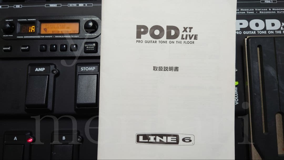 LINE6 POD XT LIVE マルチエフェクター アンプシミュレーター