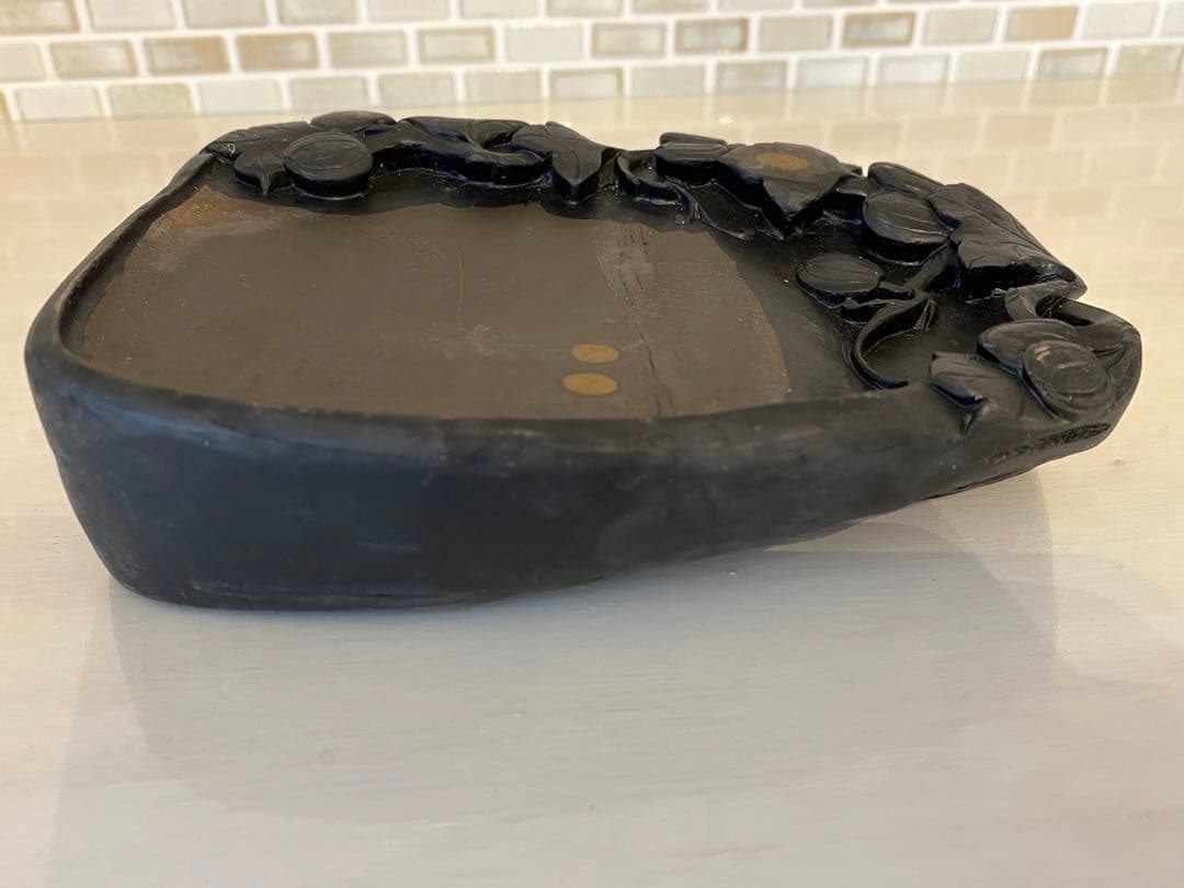 唐硯　端州名硯　石眼