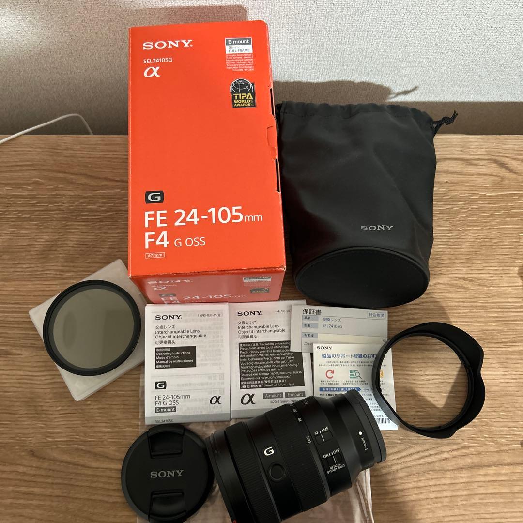 美品 ソニー FE 24-105mm F4 G OSS SEL24105G