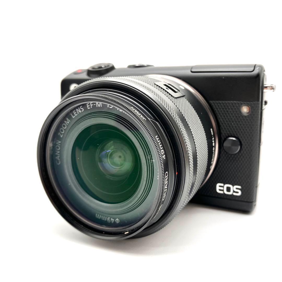 美品♪ Canon EOS M100 ブラック　15-45mmレンズキット