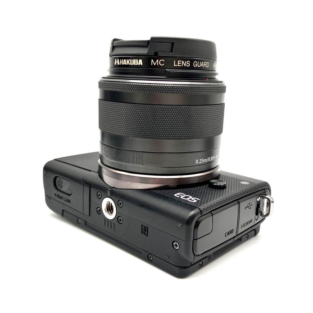 美品♪ Canon EOS M100 ブラック　15-45mmレンズキット