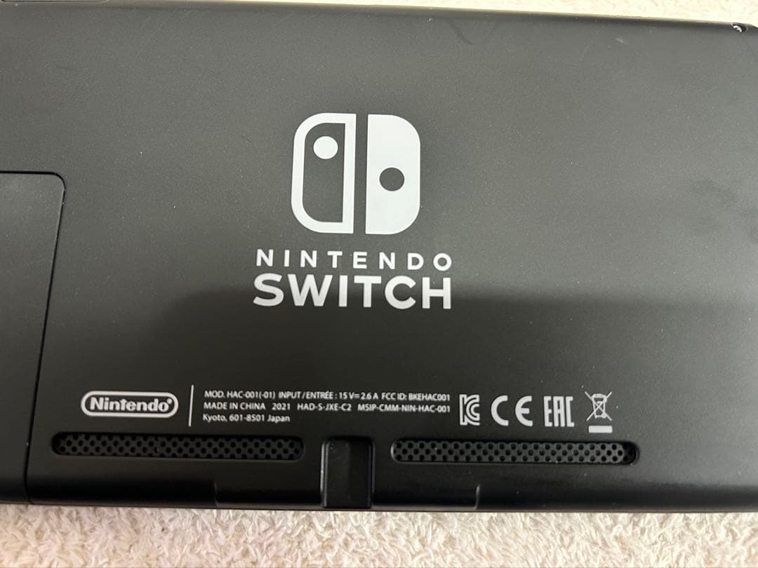 Nintendo Switch 現行モデル 本体 ブラック（箱なし）