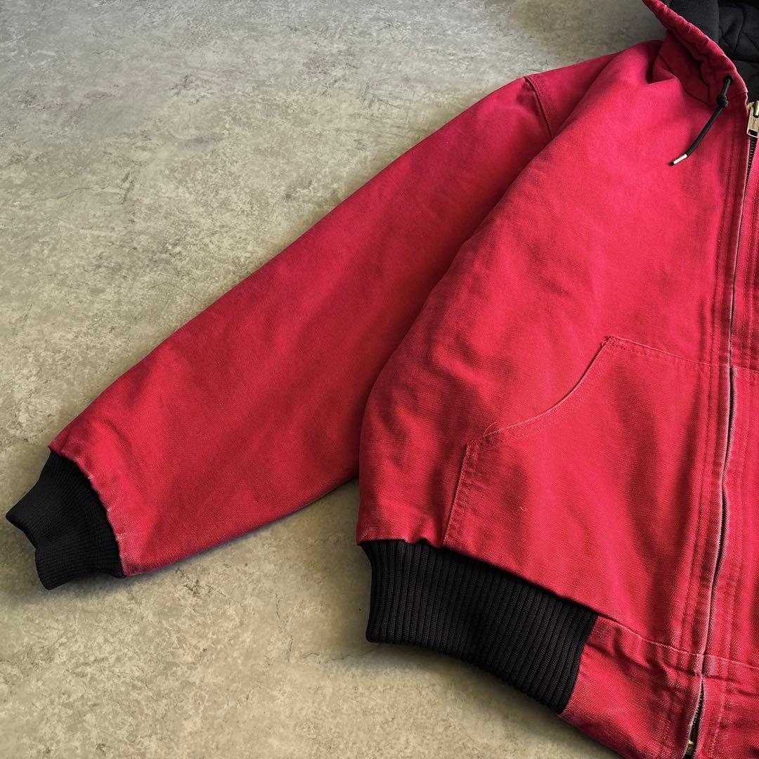 USA製■carhartt カーハート【M】アクティブジャケット ダック レッド