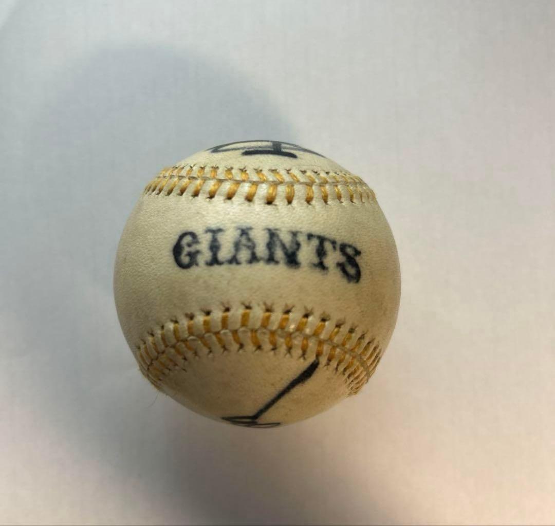 【直筆】王貞治、長嶋茂雄サインボール　(巨人ロゴ入り)