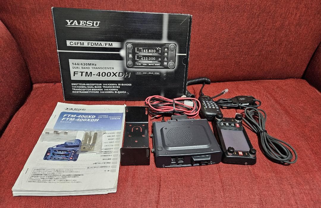 YAESU【少し難あり】 FTM-400XDH　144/430MHｚ 50W