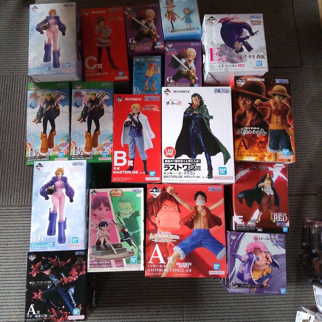 一番くじ ONE PIECE ワンピース まとめ売り ルフィ リリス フィギュア