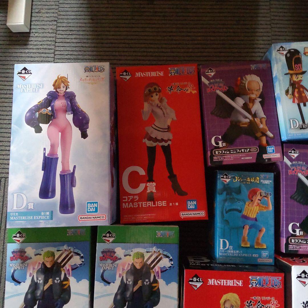 一番くじ ONE PIECE ワンピース まとめ売り ルフィ リリス フィギュア