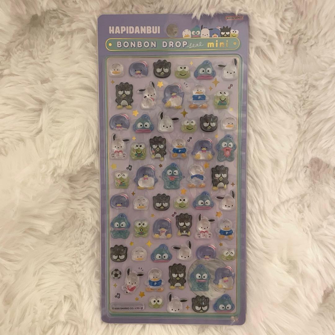 【正規品】8点セット正規品　ボンボンドロップシールミニminiサンリオ