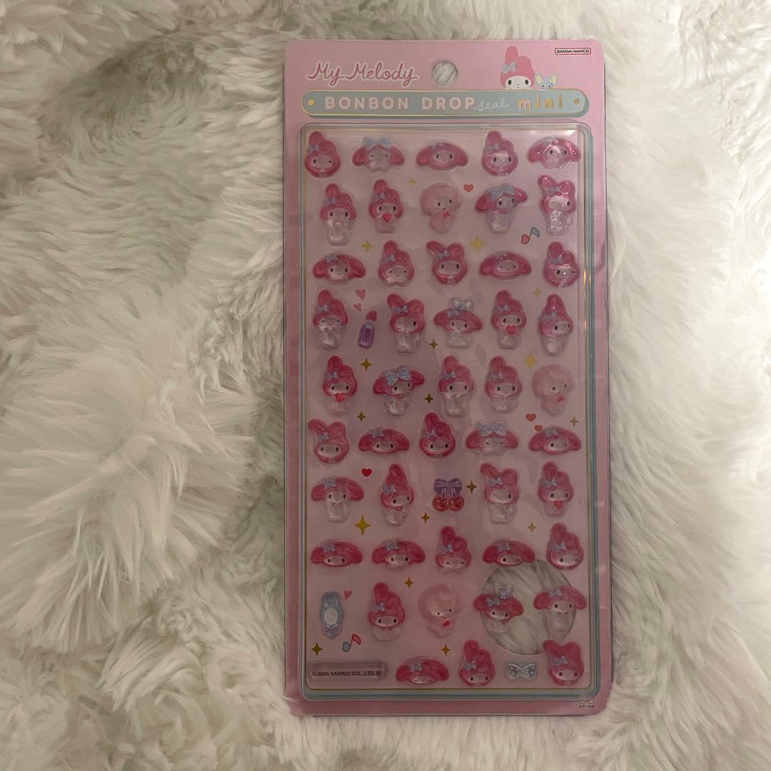 【正規品】8点セット正規品　ボンボンドロップシールミニminiサンリオ