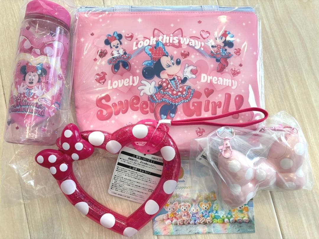 パルパルーザ　ミニーマウス ファンダーランド　スーベニア　４点セット