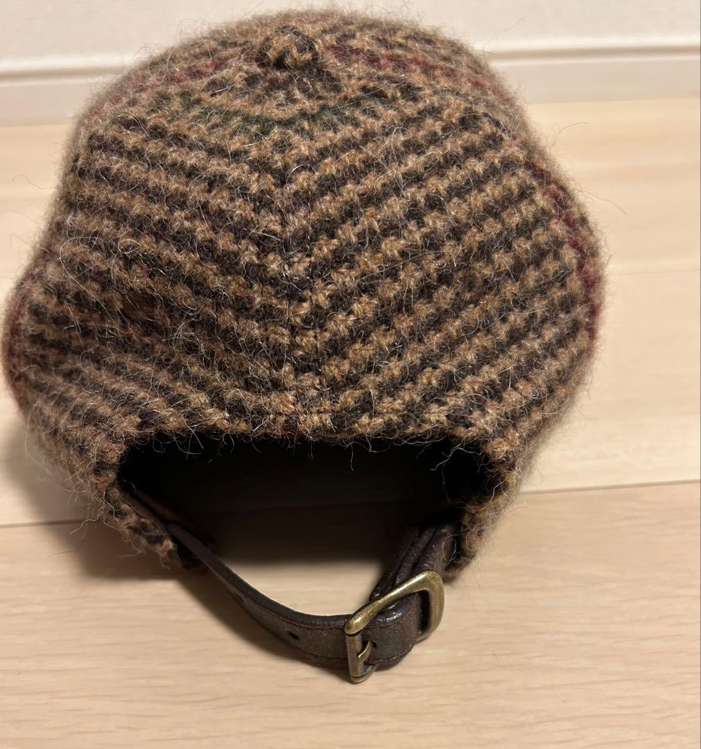 ラルフローレン　ツイード　キャップ