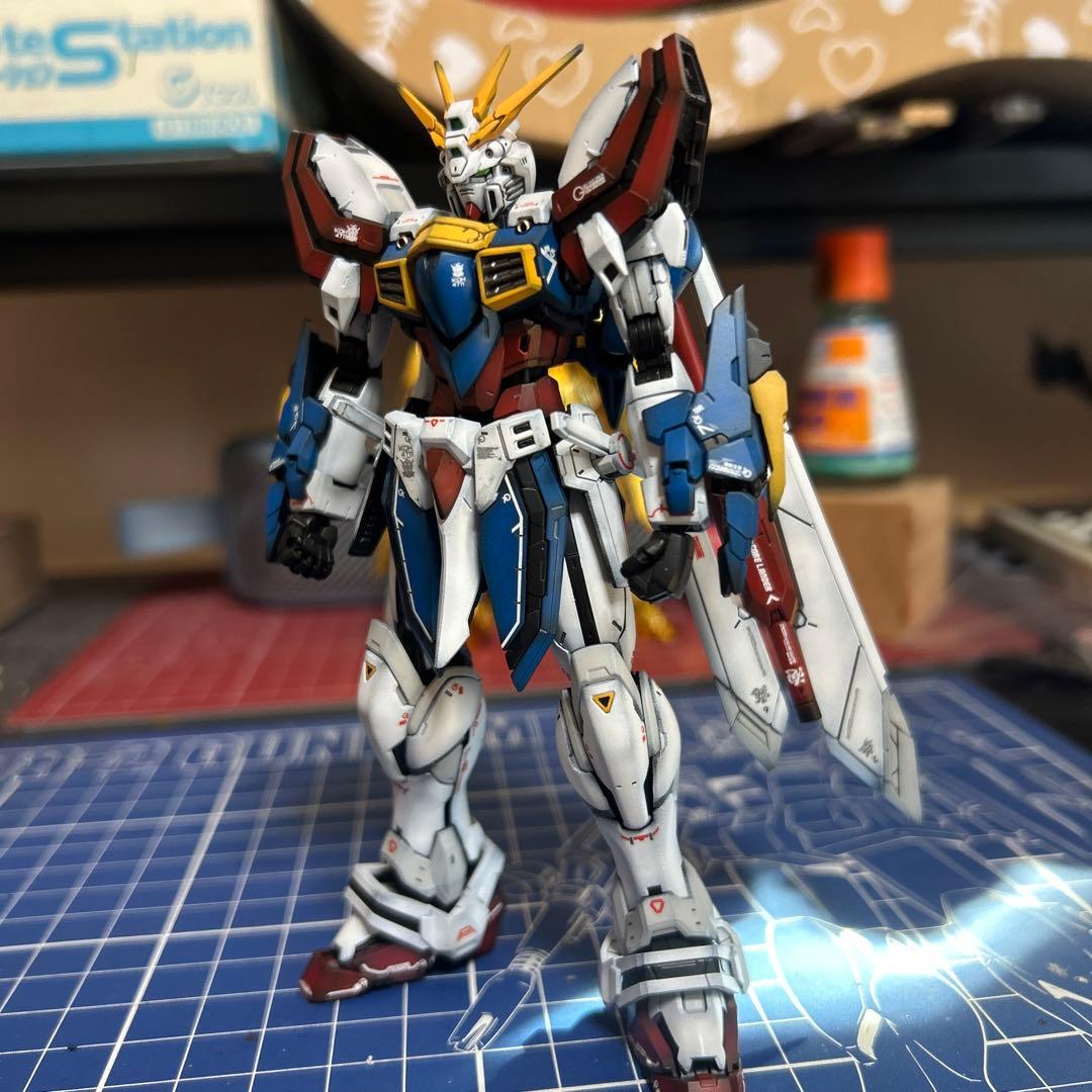 RG ゴッドガンダム　1/144 塗装完成品