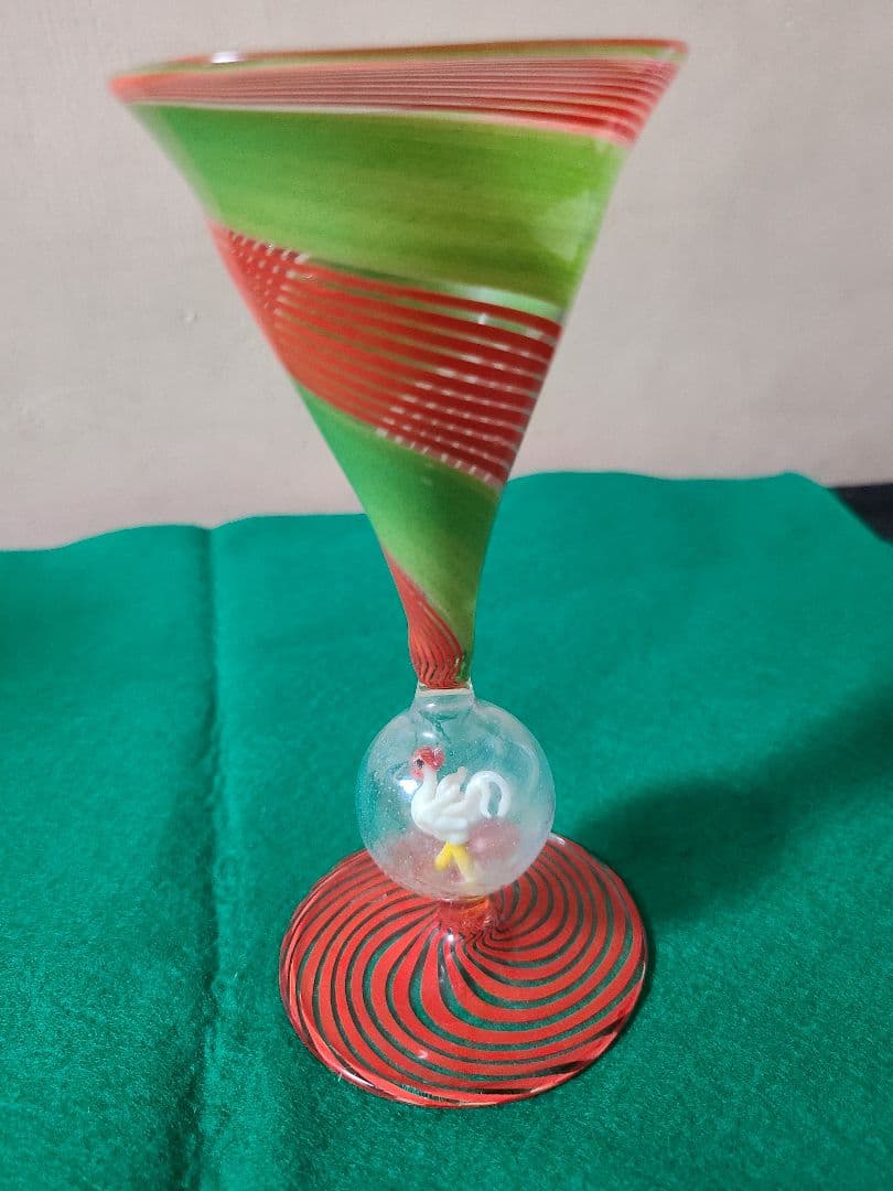 オーストリアビミエ工房アンティークグラス