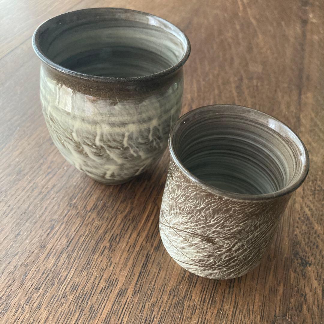 現川焼　臥牛窯　食器　まとめ　珈班碗皿　湯呑　菓子鉢　小皿　茶道具　16点