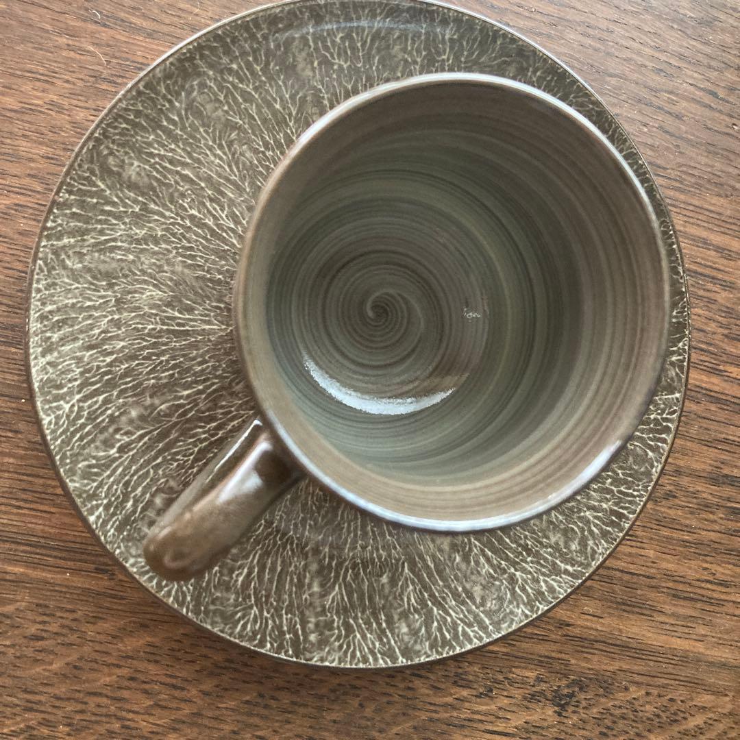 現川焼　臥牛窯　食器　まとめ　珈班碗皿　湯呑　菓子鉢　小皿　茶道具　16点