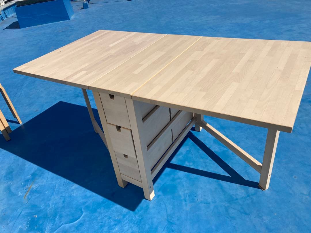 新宿区引き取り可能　IKEA ノールデン　ゲートレッグテーブル