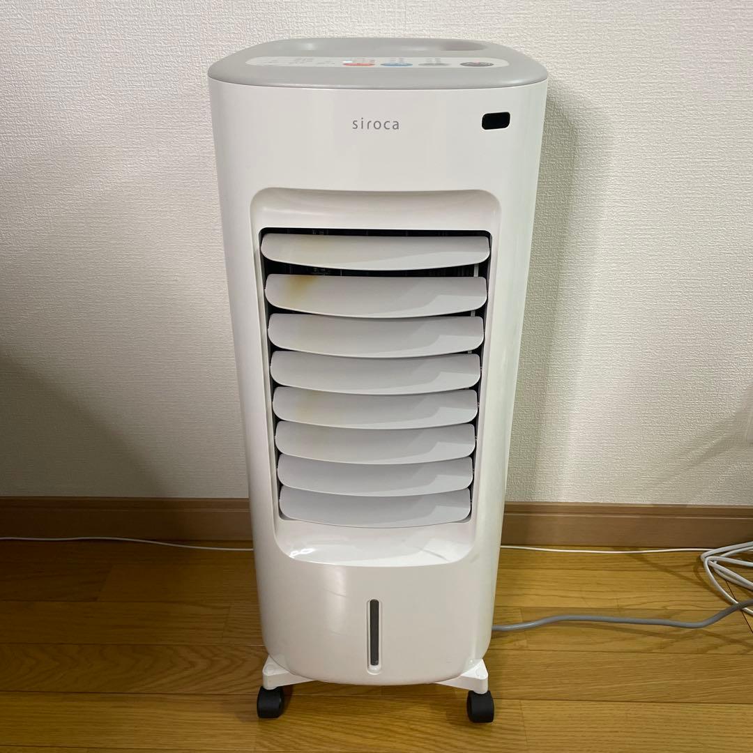 siroca タワー型冷温風機 ホワイト