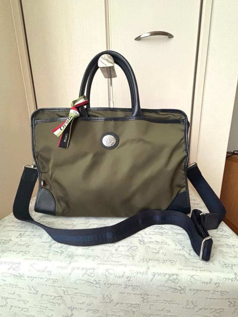 【極美品】Orobianco オロビアンコビジネスバッグ2WAYブリーフケース