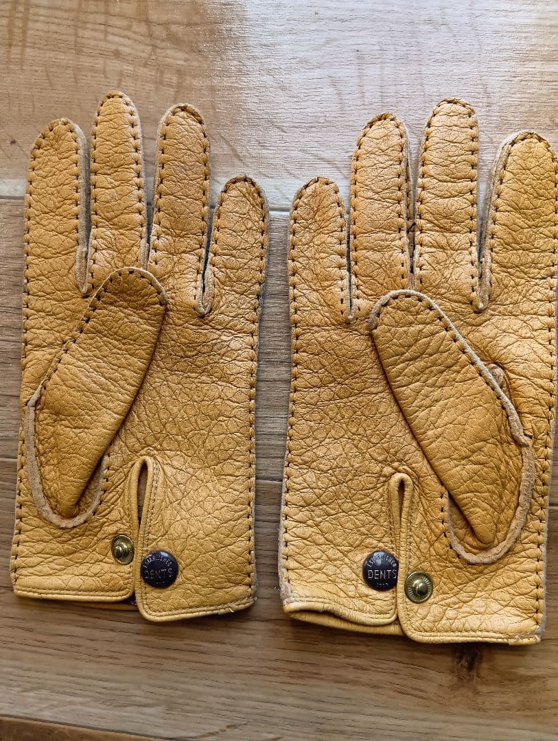 DENTS デンツ ペッカリーグローブ アンライニング サイズ7