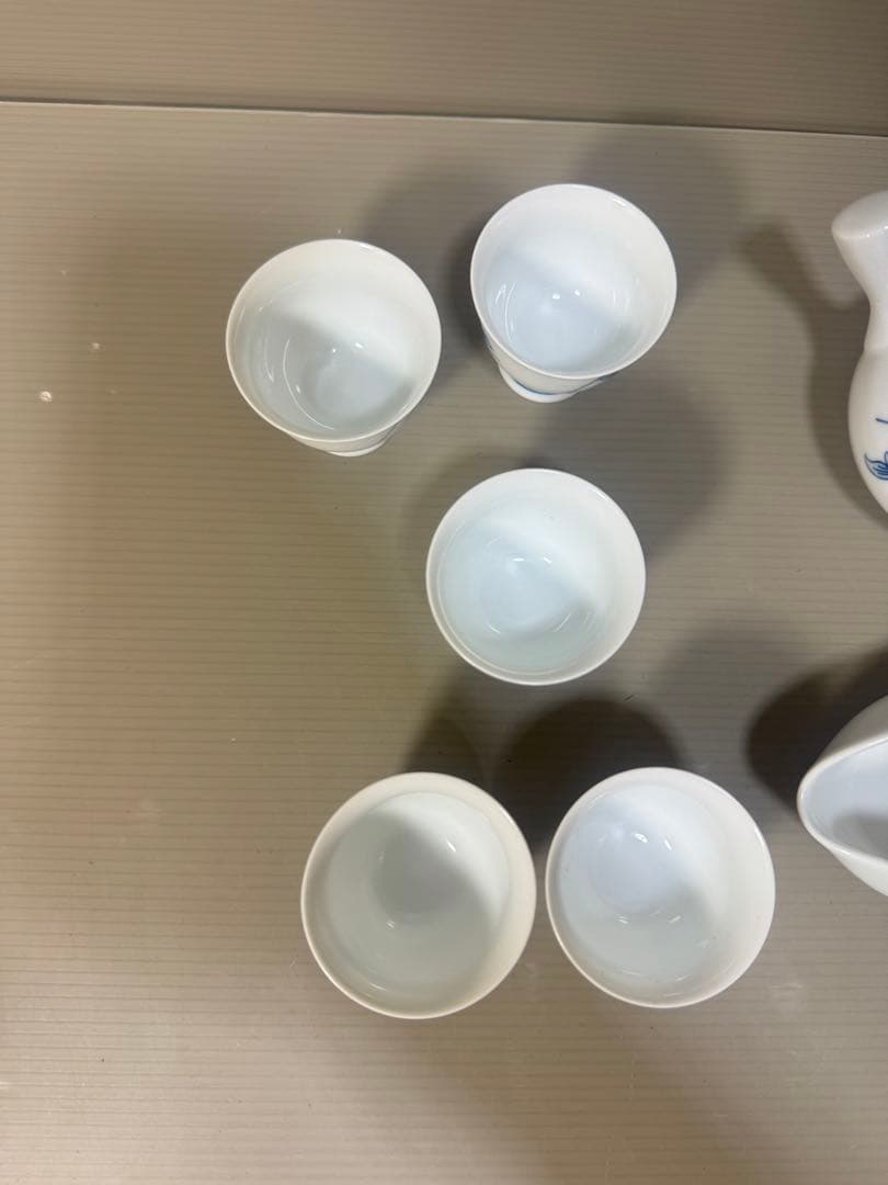 2293 有田焼　畑萬陶苑　茶器セット　急須1客　湯冷し1客　湯呑5客