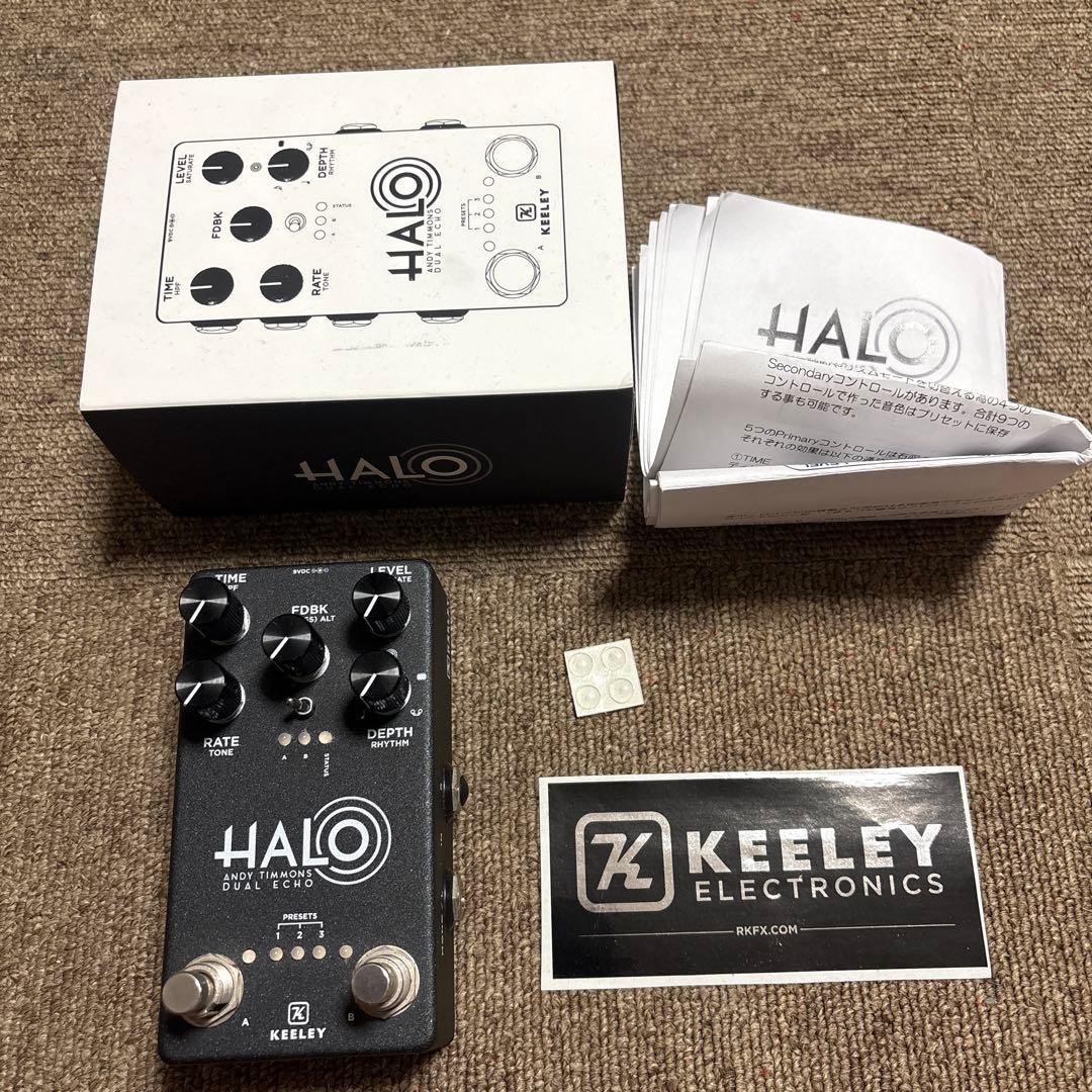 ギター Keeley HALO ANDY TIMMONS DUAL ECHO