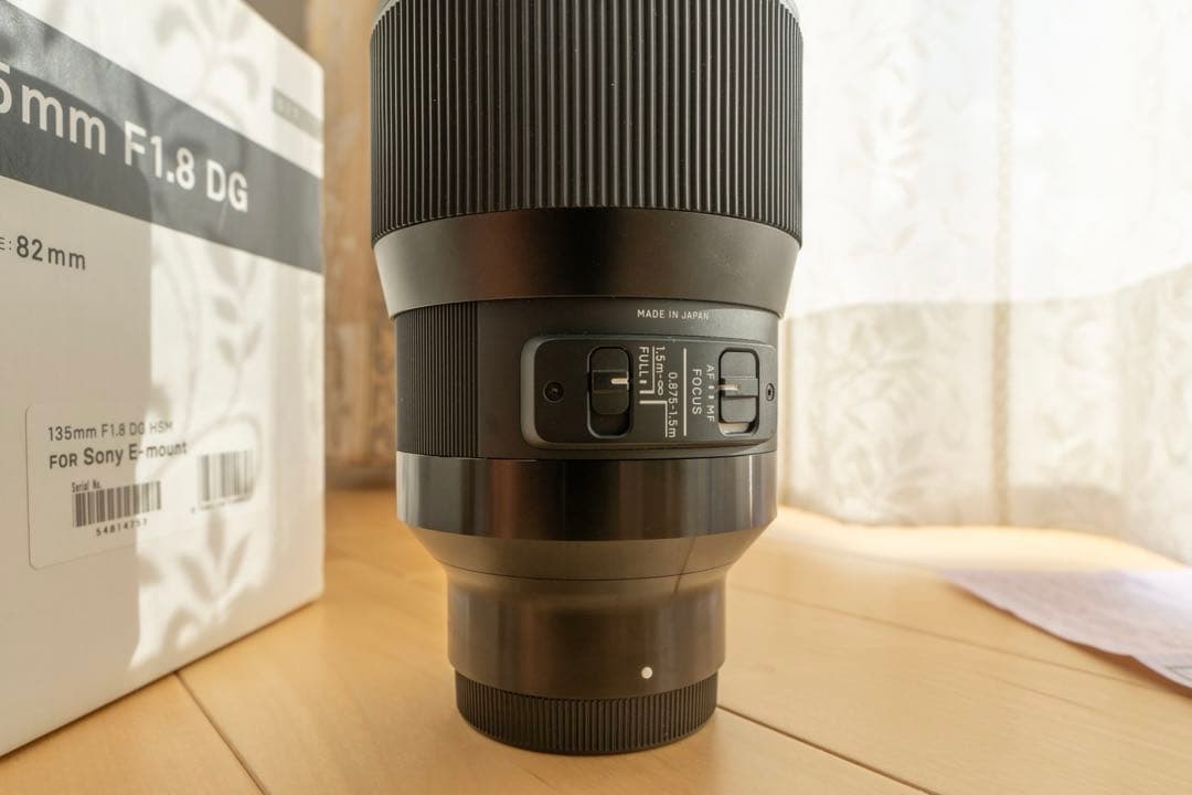 ☆SIGMA 135mm F1.8 DG HSM art　Eマウント☆