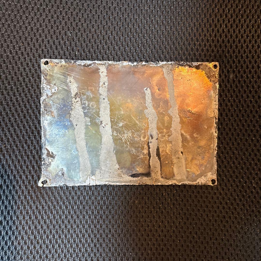 箱根登山鉄道　１００形車用釣り掛け主電動機メーカーズプレート　東洋電機製造