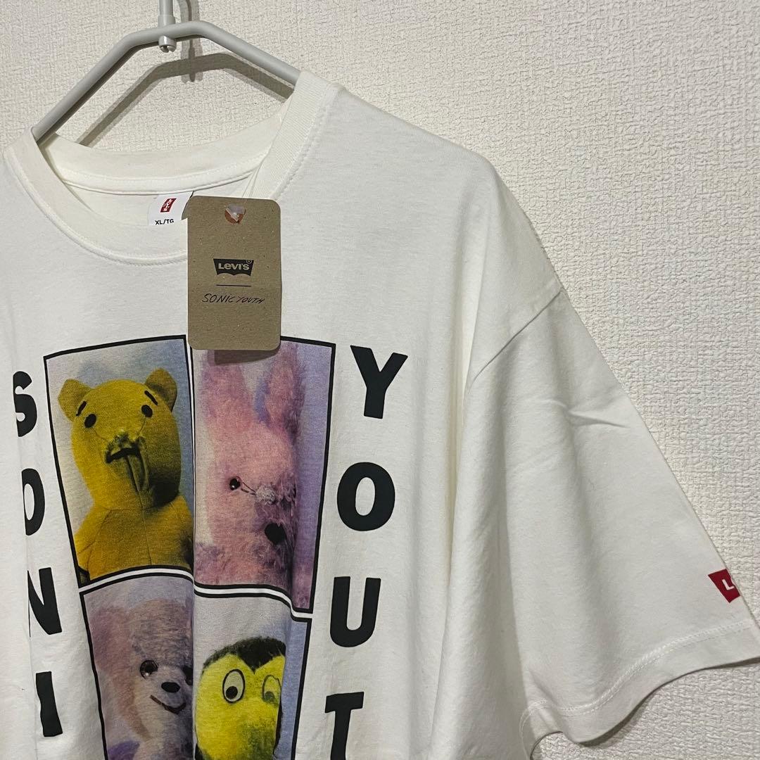 リーバイス × ソニックユース マイクケリー Tシャツ 白 XL 新品未使用
