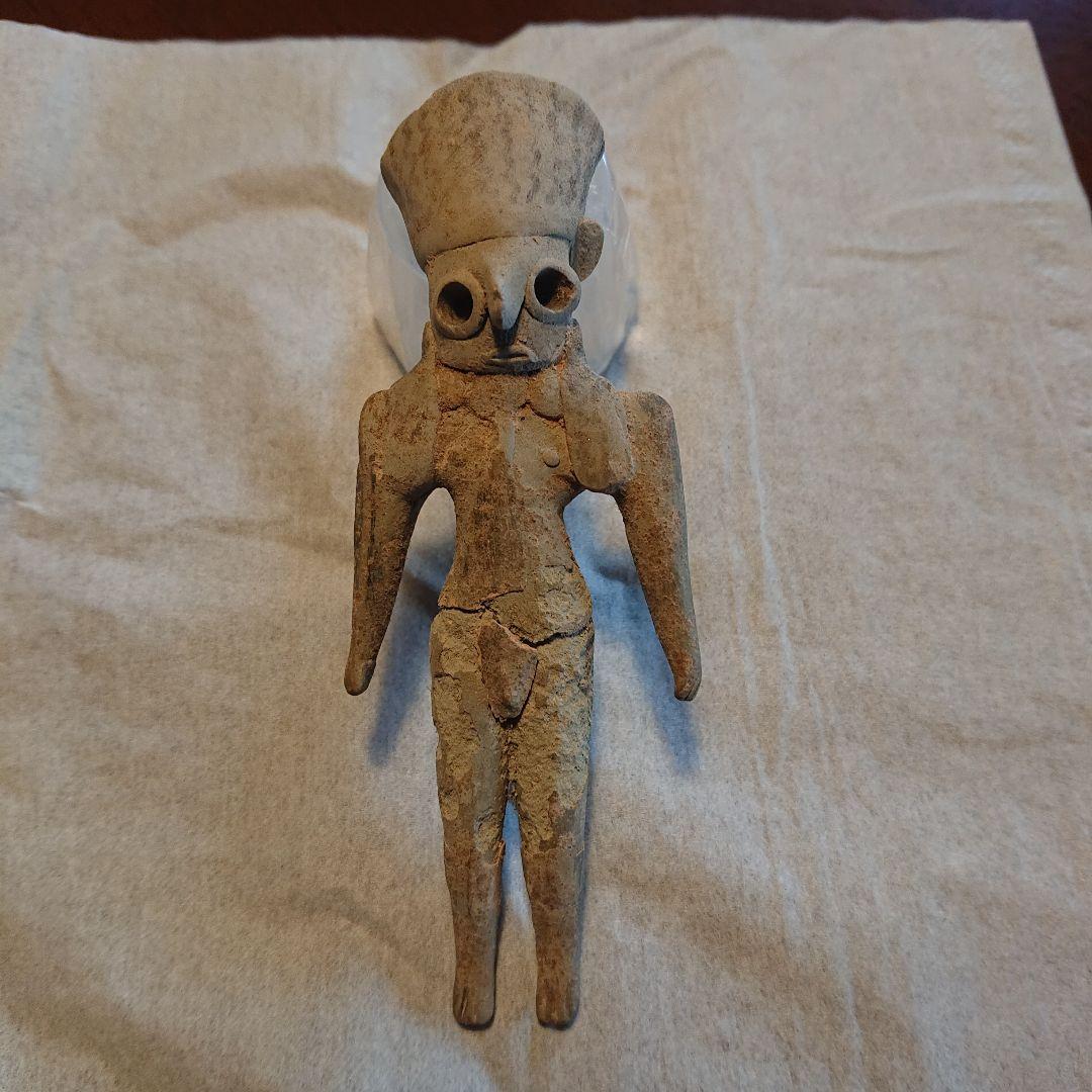 インダス文明の土偶　男性像