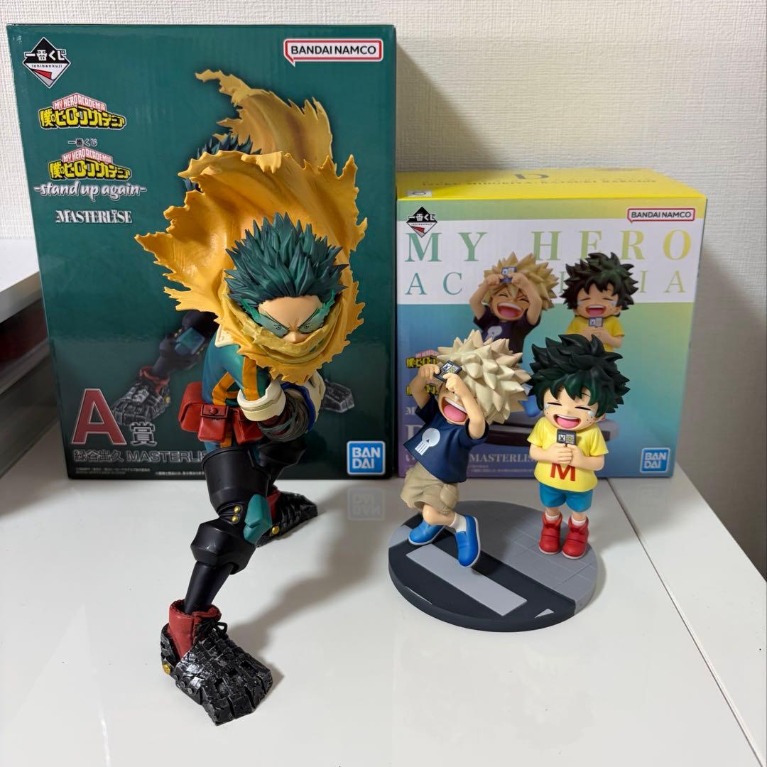 【美品】 一番くじ 僕のヒーローアカデミア 連なる星霜 D賞 いずく・かつき