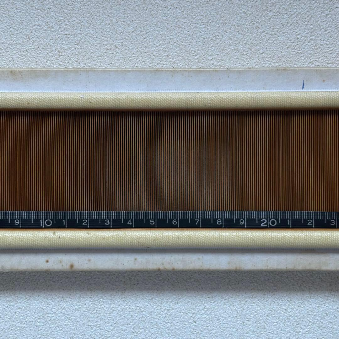 【貴重】⑥竹筬　東京手織機　筬　30羽　機織り　手織り　織器具