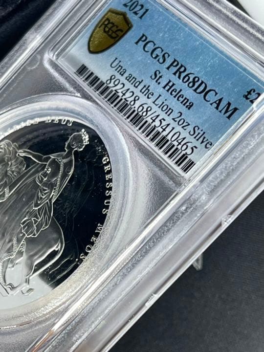 【特価】2021 ウナ ライオン 銀貨 マスターピース版 pcgs 準最高鑑定