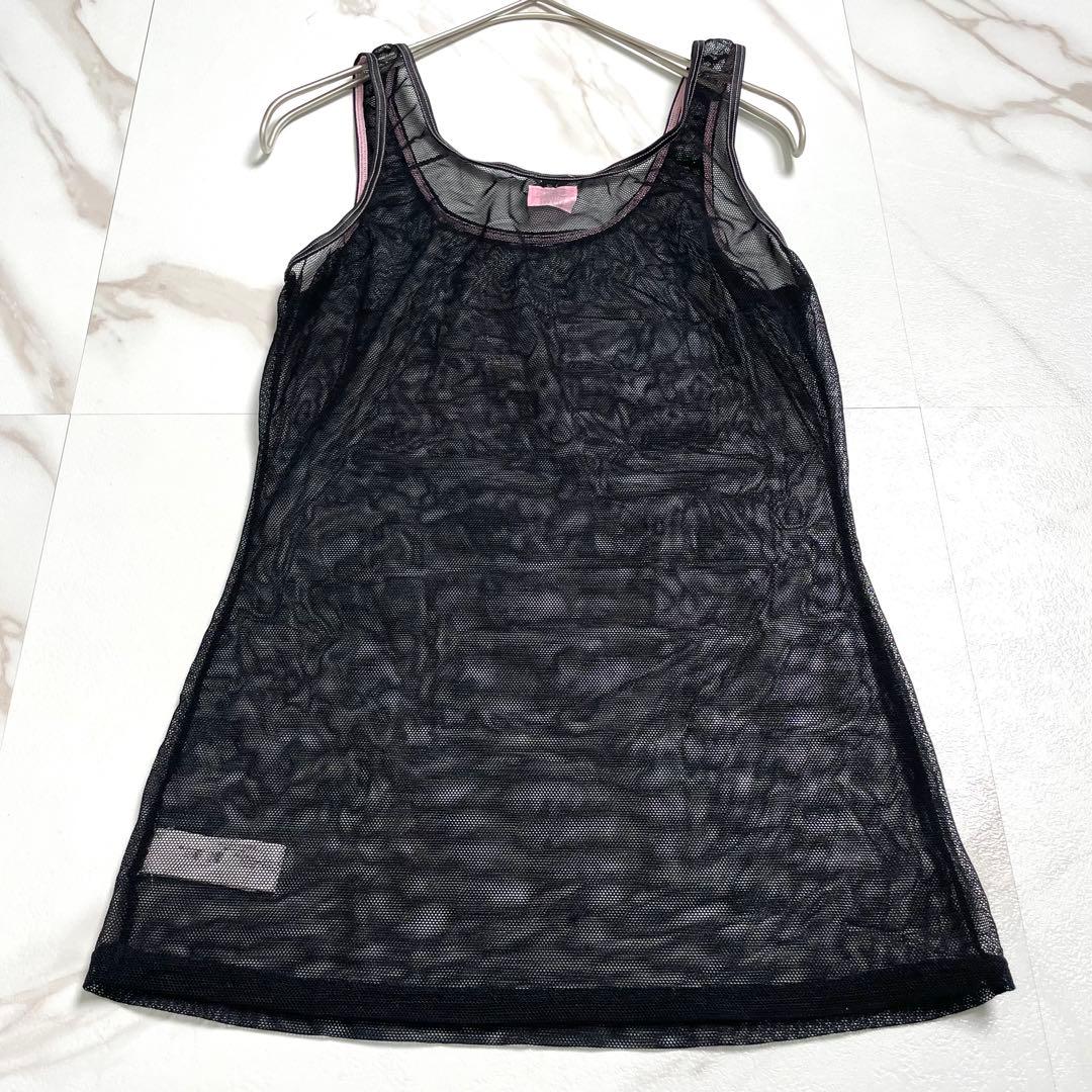 入手困難✨ ドルチェアンドガッバーナ タンクトップ シースルー ブラック